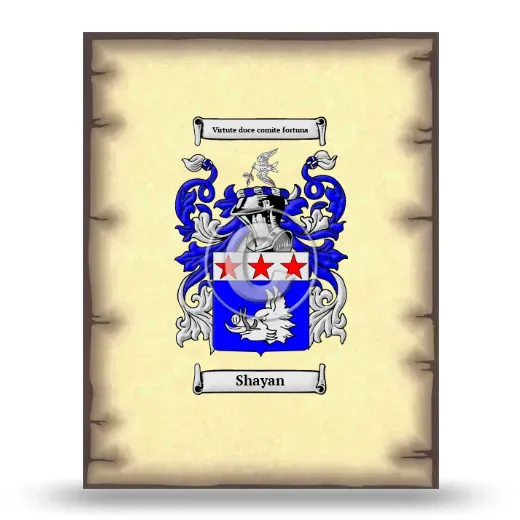 Shayan Coat of Arms Print