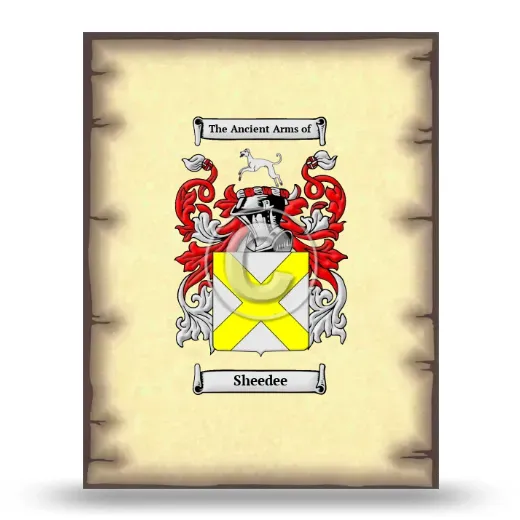 Sheedee Coat of Arms Print