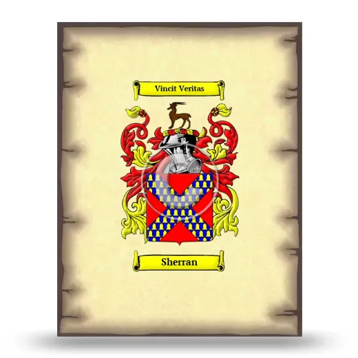 Sherran Coat of Arms Print