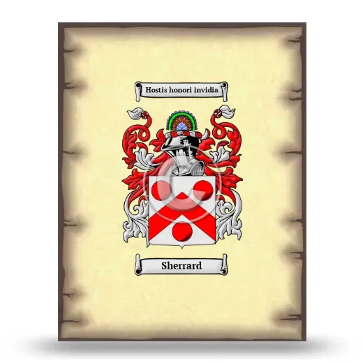 Sherrard Coat of Arms Print