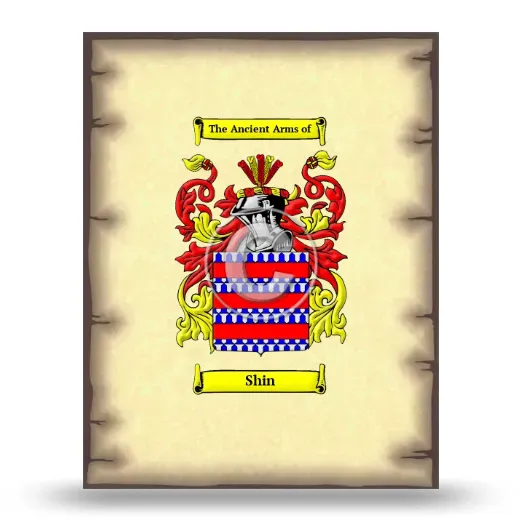 Shin Coat of Arms Print