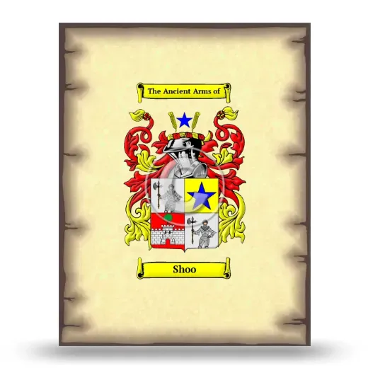 Shoo Coat of Arms Print