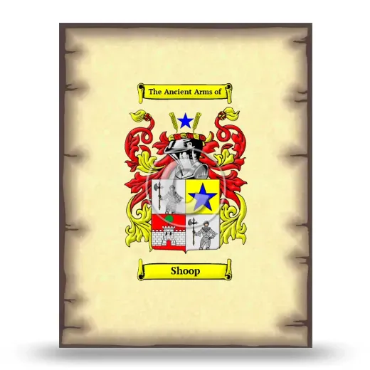 Shoop Coat of Arms Print