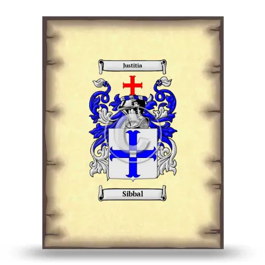 Sibbal Coat of Arms Print