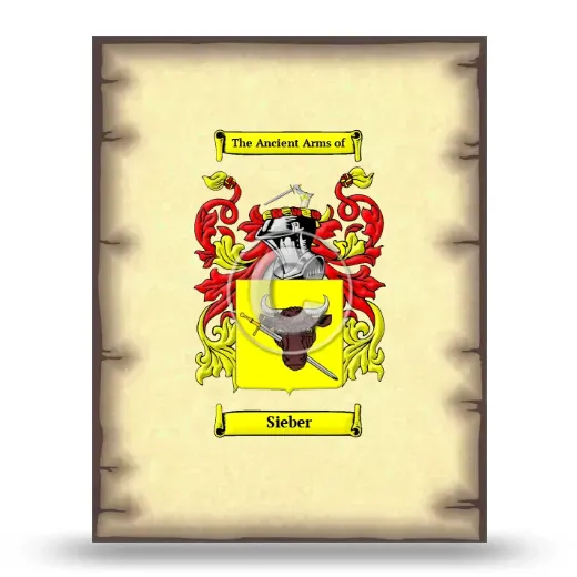 Sieber Coat of Arms Print