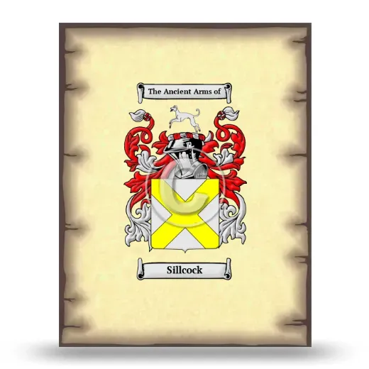 Sillcock Coat of Arms Print