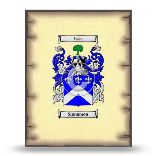Sinnamon Coat of Arms Print