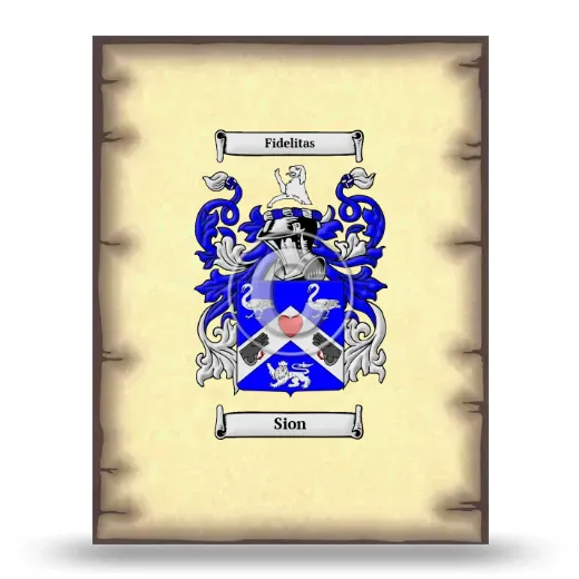 Sion Coat of Arms Print