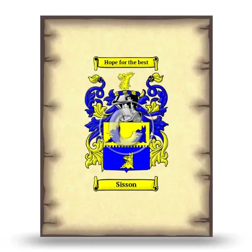 Sisson Coat of Arms Print