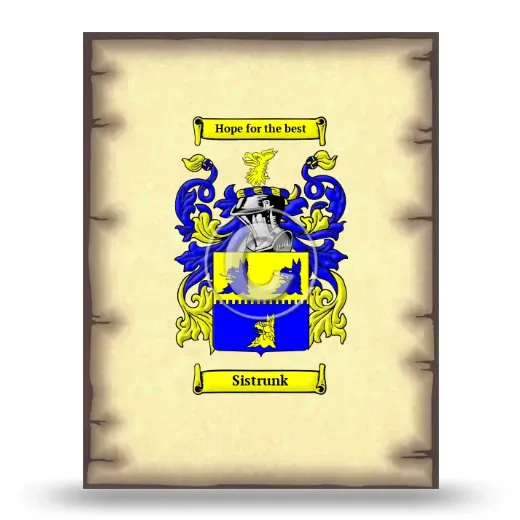 Sistrunk Coat of Arms Print