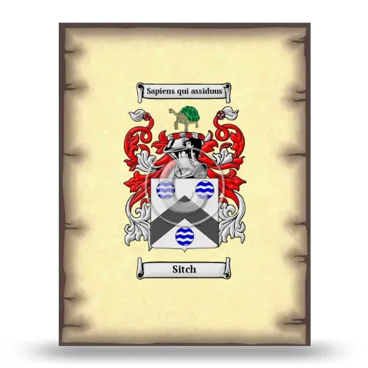 Sitch Coat of Arms Print
