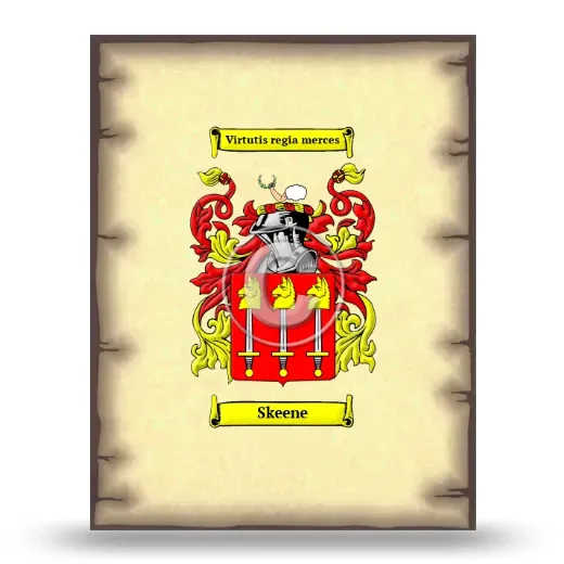 Skeene Coat of Arms Print