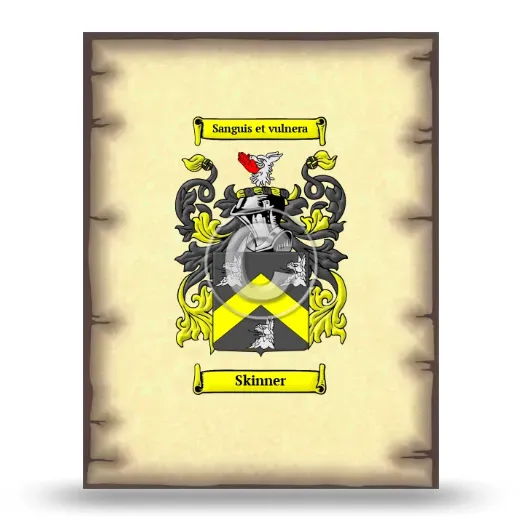 Skinner Coat of Arms Print