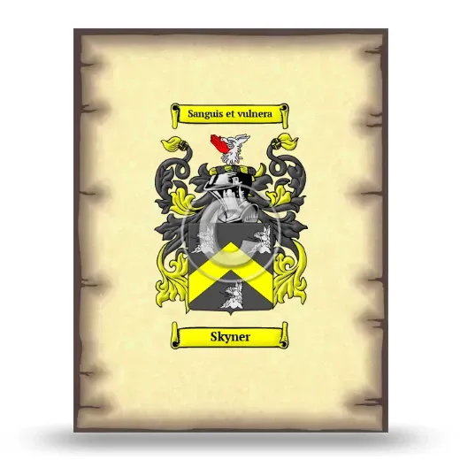 Skyner Coat of Arms Print