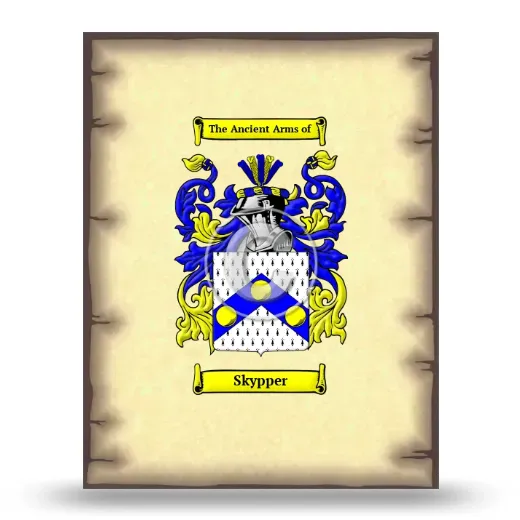 Skypper Coat of Arms Print