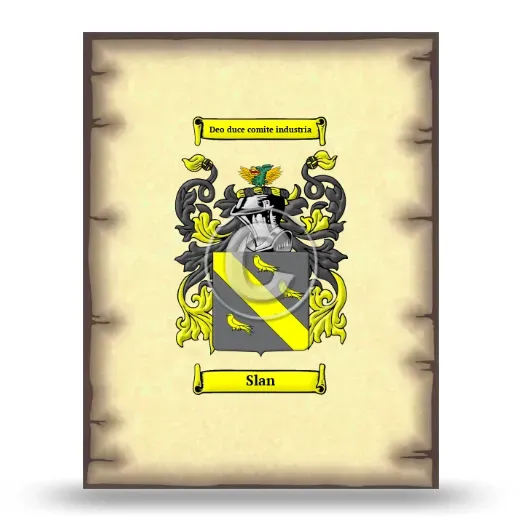 Slan Coat of Arms Print