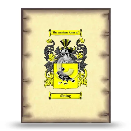 Sluing Coat of Arms Print