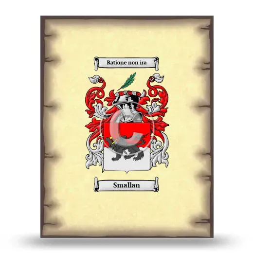 Smallan Coat of Arms Print