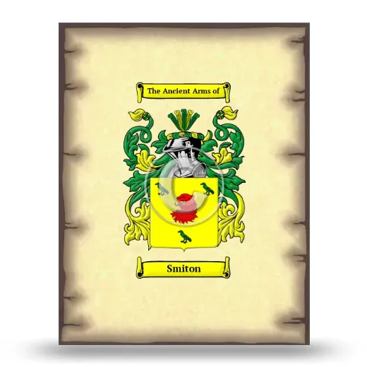 Smiton Coat of Arms Print
