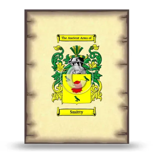 Smitty Coat of Arms Print