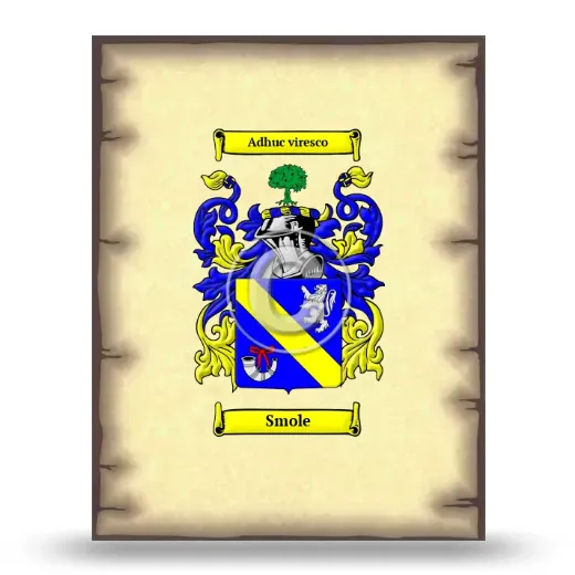 Smole Coat of Arms Print