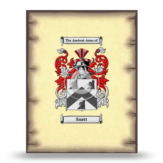 Snatt Coat of Arms Print