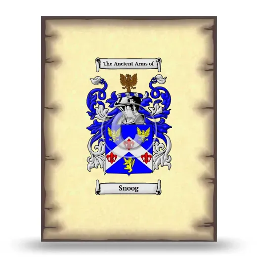 Snoog Coat of Arms Print