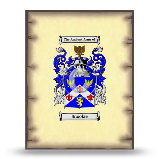 Snookie Coat of Arms Print
