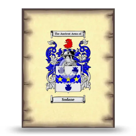 Sodane Coat of Arms Print