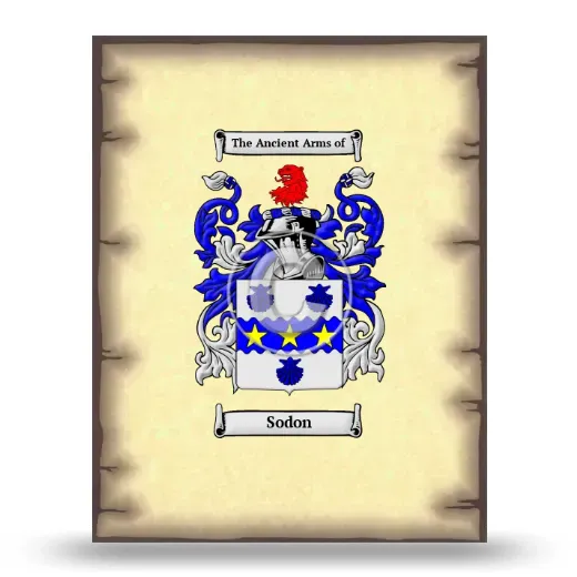 Sodon Coat of Arms Print