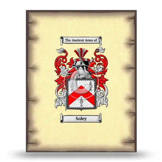 Soley Coat of Arms Print