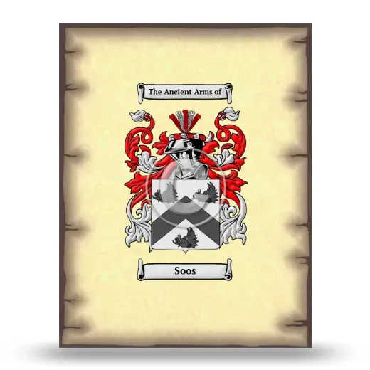 Soos Coat of Arms Print
