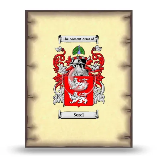 Sorel Coat of Arms Print