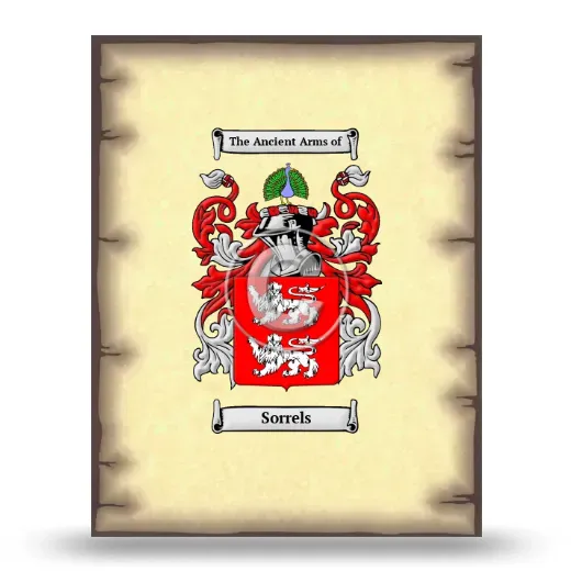Sorrels Coat of Arms Print