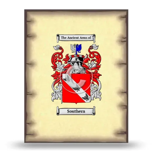 Southern Coat of Arms Print