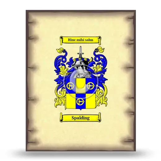 Spalding Coat of Arms Print