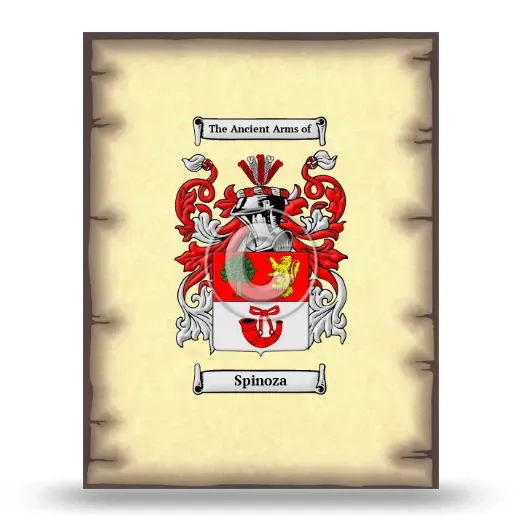 Spinoza Coat of Arms Print