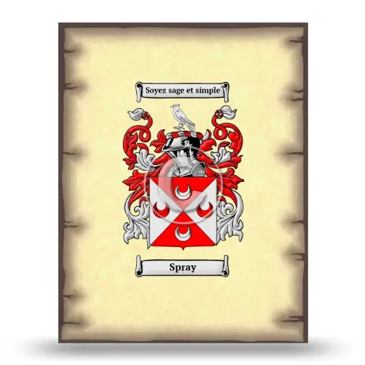 Spray Coat of Arms Print
