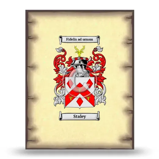 Staley Coat of Arms Print