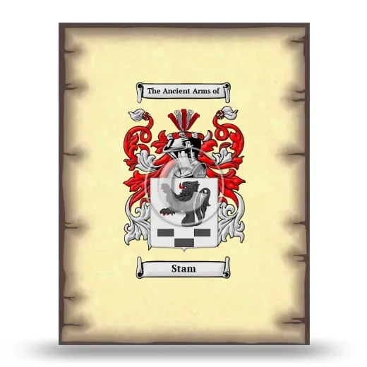 Stam Coat of Arms Print