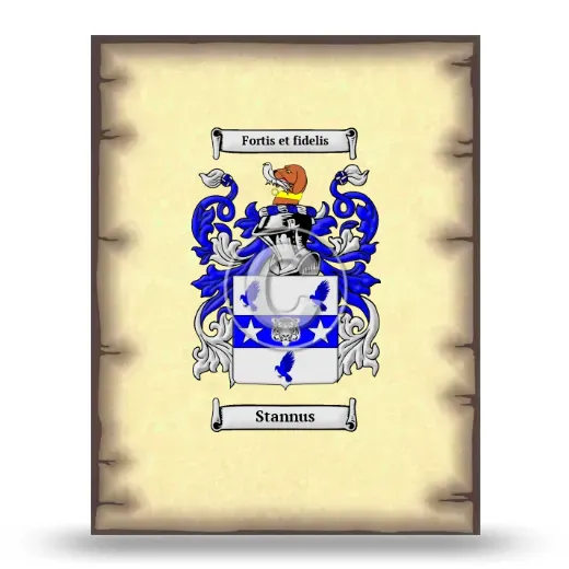 Stannus Coat of Arms Print