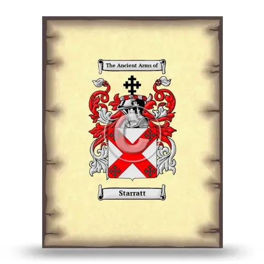 Starratt Coat of Arms Print