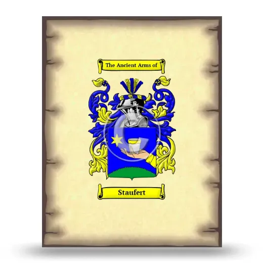 Staufert Coat of Arms Print