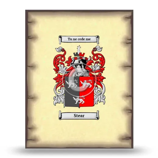 Stear Coat of Arms Print