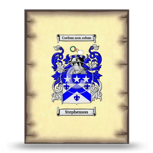 Stephenson Coat of Arms Print