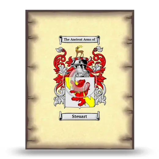 Steuart Coat of Arms Print