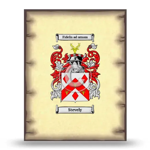 Stevely Coat of Arms Print