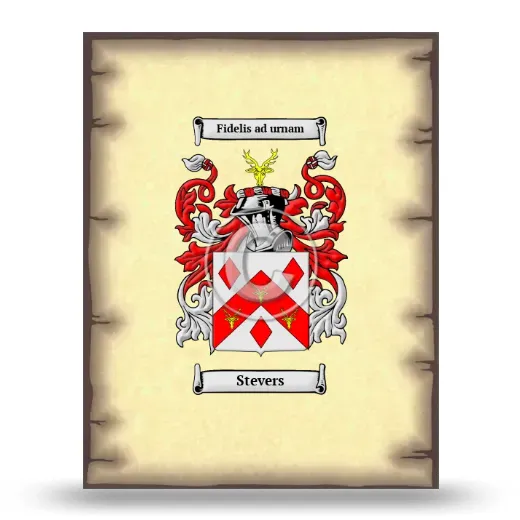 Stevers Coat of Arms Print