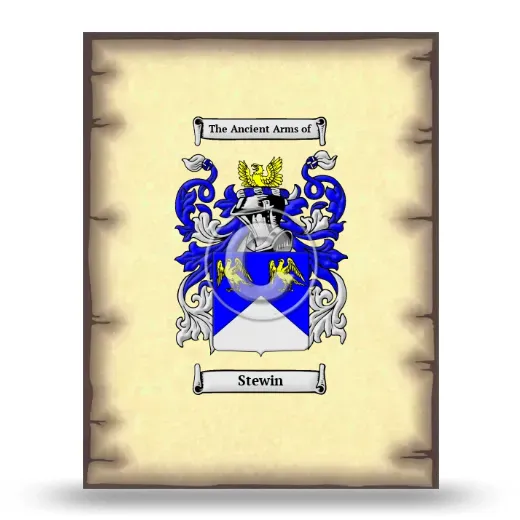 Stewin Coat of Arms Print