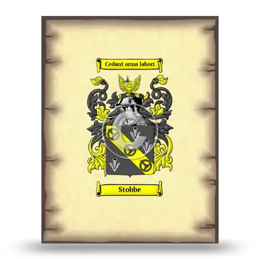 Stobbe Coat of Arms Print
